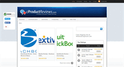 Desktop Screenshot of cproductreviews.com